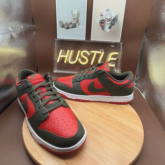 Nike Dunk Low Retro BTTYS Mystic Red/Cargo Khaki Size 11 main image 5